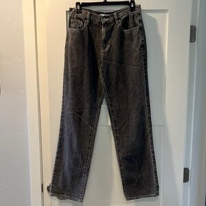 PacSun Women's washed black Boyfriend Jeans